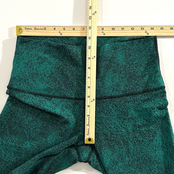 Lululemon Wunder Under High-Rise 30" Luon - Spray Jacquard Hunter Green | 12 - Picture 4 of 12